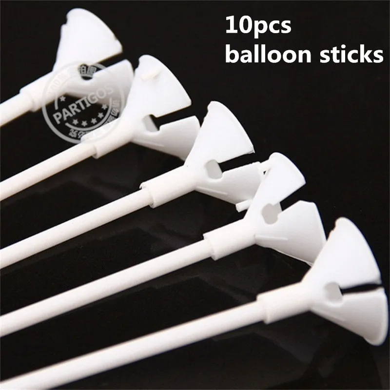 10pcs sticks 10 дюймов 10 шт хромированные шары сердце шары металлические латексные гелиевые шары Globos День Рождения декорации на свадьбу, вечеринку украшения - Цвет: 10pcs sticks