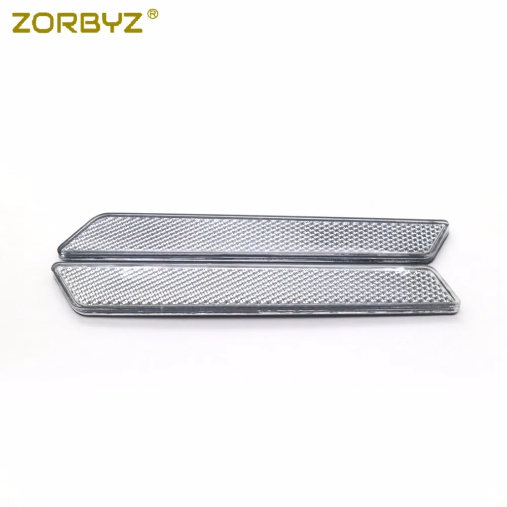 ZORBYZ 1 пара прозрачных отражателей седельная сумка крышки с защелкой для Harley Electra