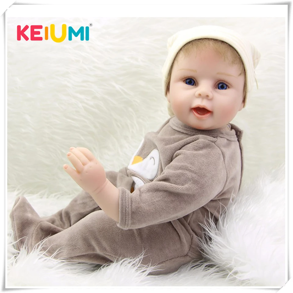 Силиконовая Реалистичная кукла для новорожденных 22 дюйма|realistic newborn doll|newborn dollsdoll