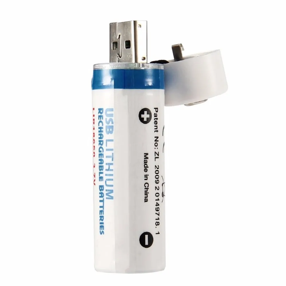 1 шт. Новинка 18650 3 7 В AA емкость 1200/1400 мАч USB литиевая аккумуляторная батарея для