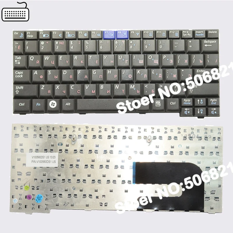 Оригинальная русская клавиатура JIGU для Samsung NP NC10 ND10 N108 N110 N130 Np N140 NC310 RU черная