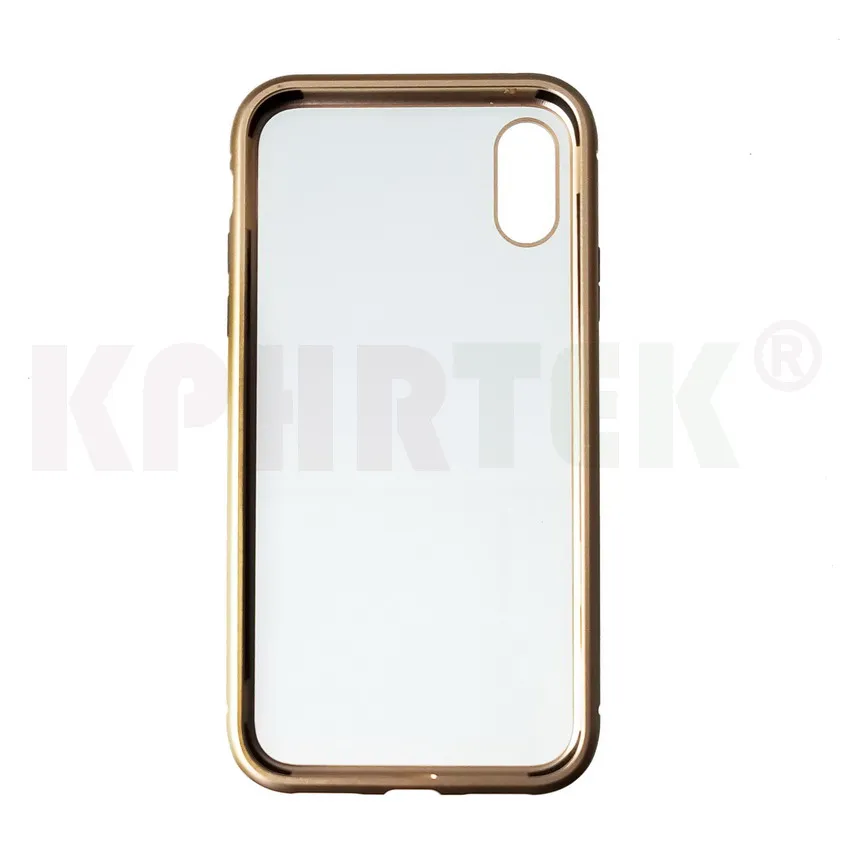 Магнитный адсорбционный чехол для iPhone X XS XR MAX металлический магнит из
