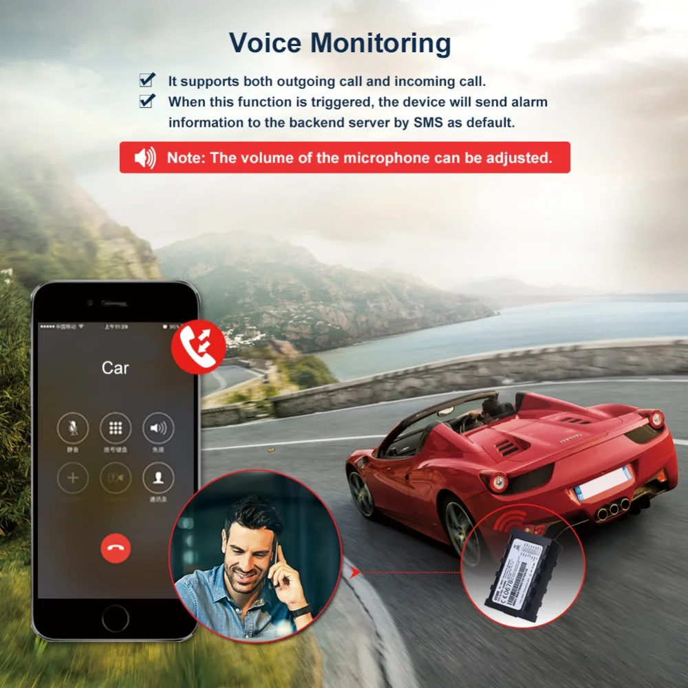 Queclink GV300 2G Автомобильный GPS трекер Localizador автомобильный Rastreador Veicular Vehiculo