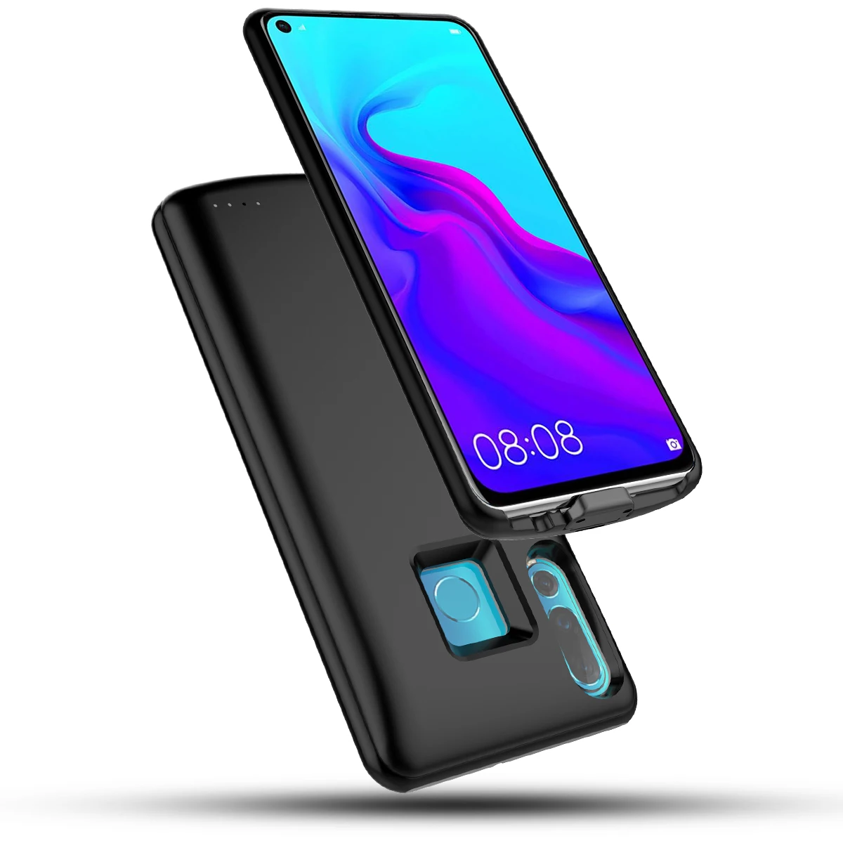 Чехол для Huawei Nova 4e P30 Lite 6500 мАч чехол зарядного устройства Расширенный запасной