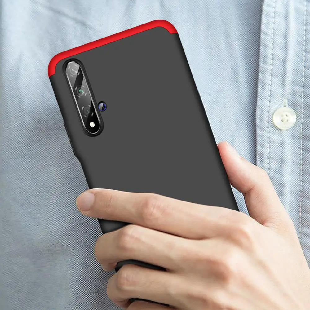 Чехол KEYSION для телефона Huawei Honor 20 Pro 20i 10i 8X Max Матовый Жесткий ПК 3 в 1 ударопрочный