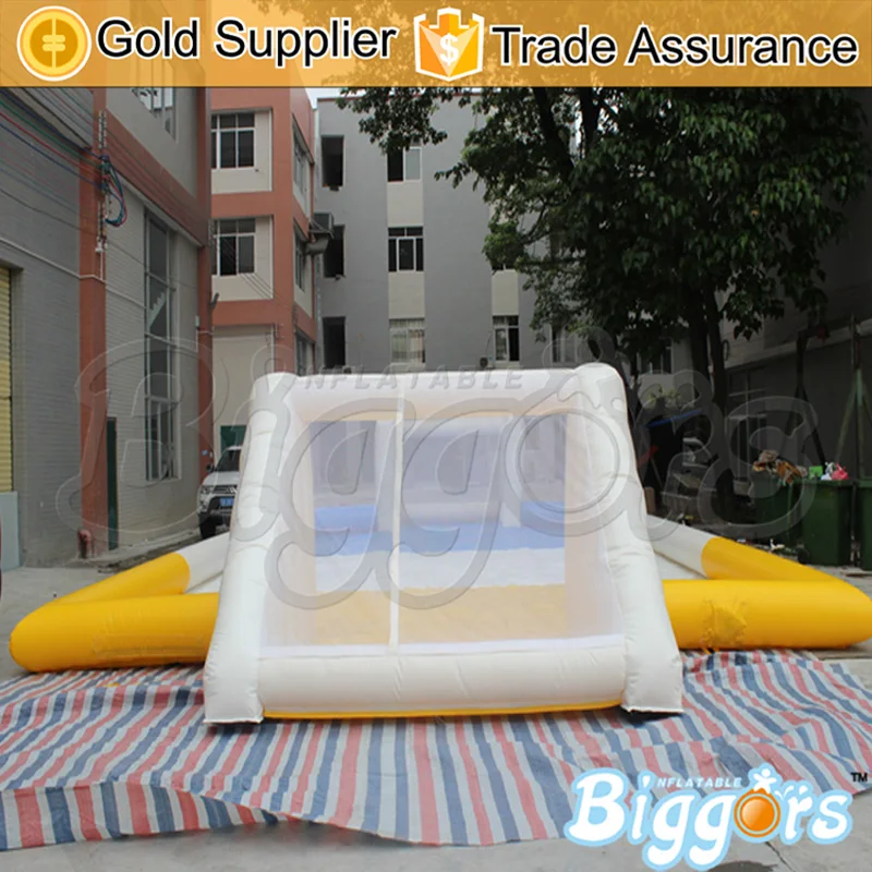 

PVC inflatable football game soapy stadium with blowers