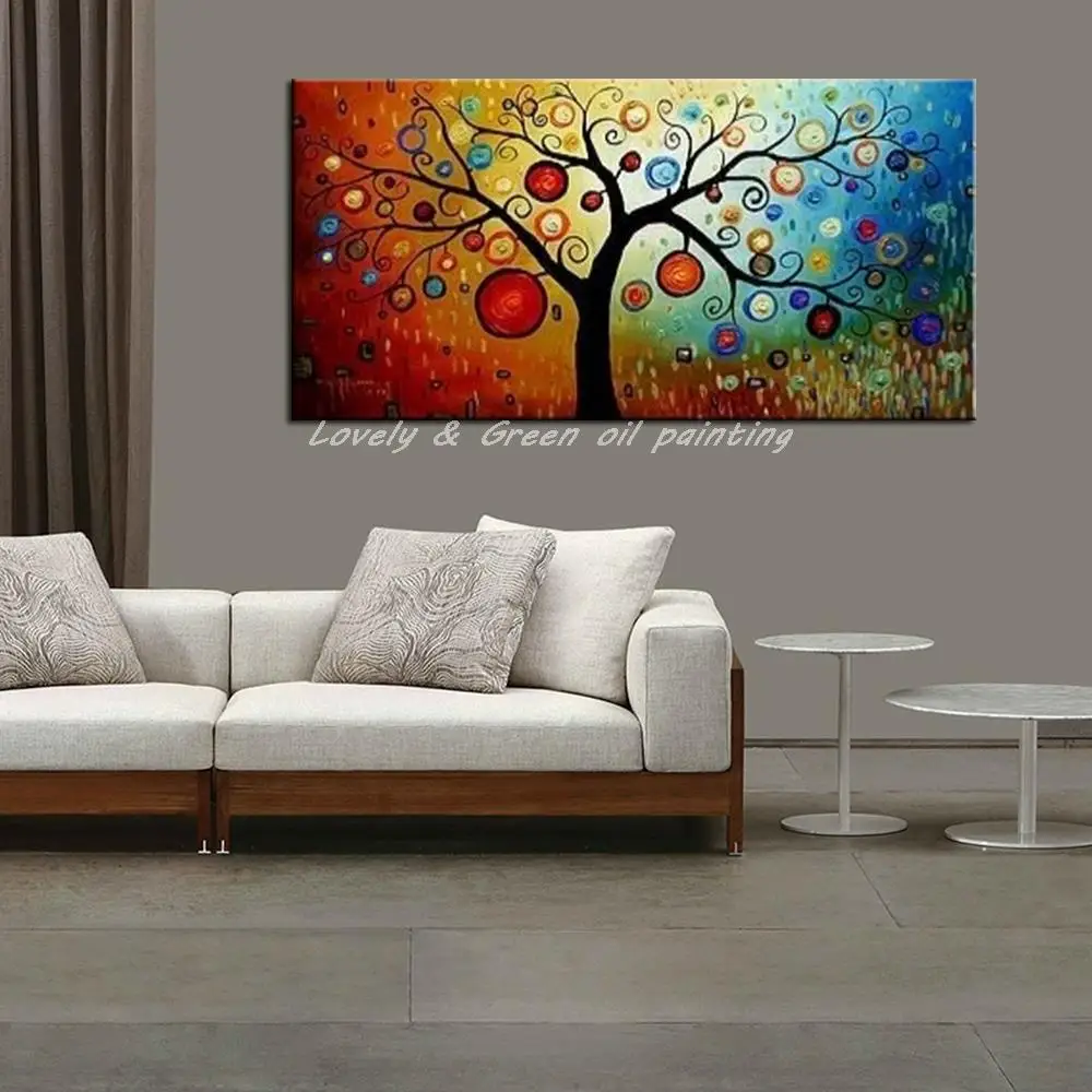Картина маслом на холсте Древо жизни ручная роспись|tree of life oil|tree paintingtree canvas |