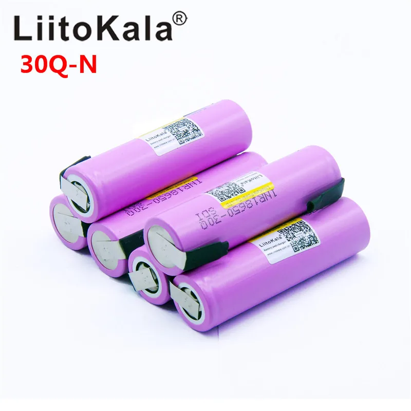 

40 шт., литий-ионные перезаряжаемые аккумуляторы 18650, 3000 мАч