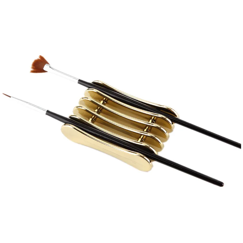 Держатель для ручек дизайна ногтей 5 ячеек|nail art brush holder|nail display racknail rack |