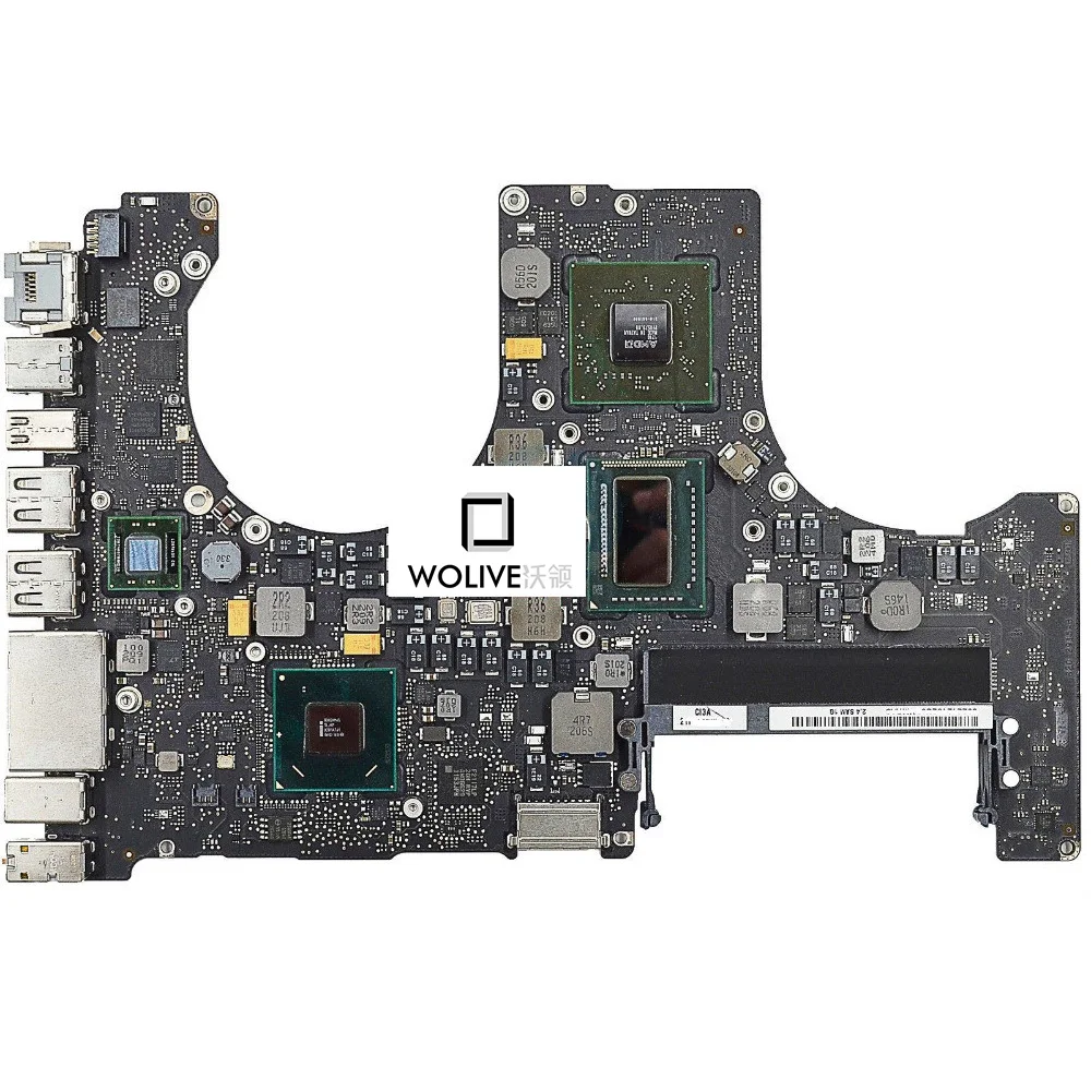 Оригинальные разъемы для материнской платы ноутбука Macbook Pro 15 дюймов A1286 i7 2 ГГц