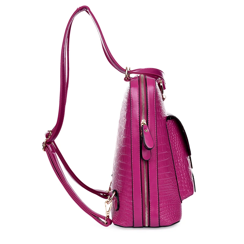 Женский рюкзак ANNIU из искусственной кожи на плечо с ремнем|brand leather backpack|designer