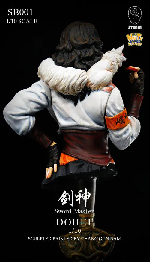 [Loong Way Miniatures] орешки планеты меч мастер Дохи Бюст Смолы миниатюрный|Аксессуары