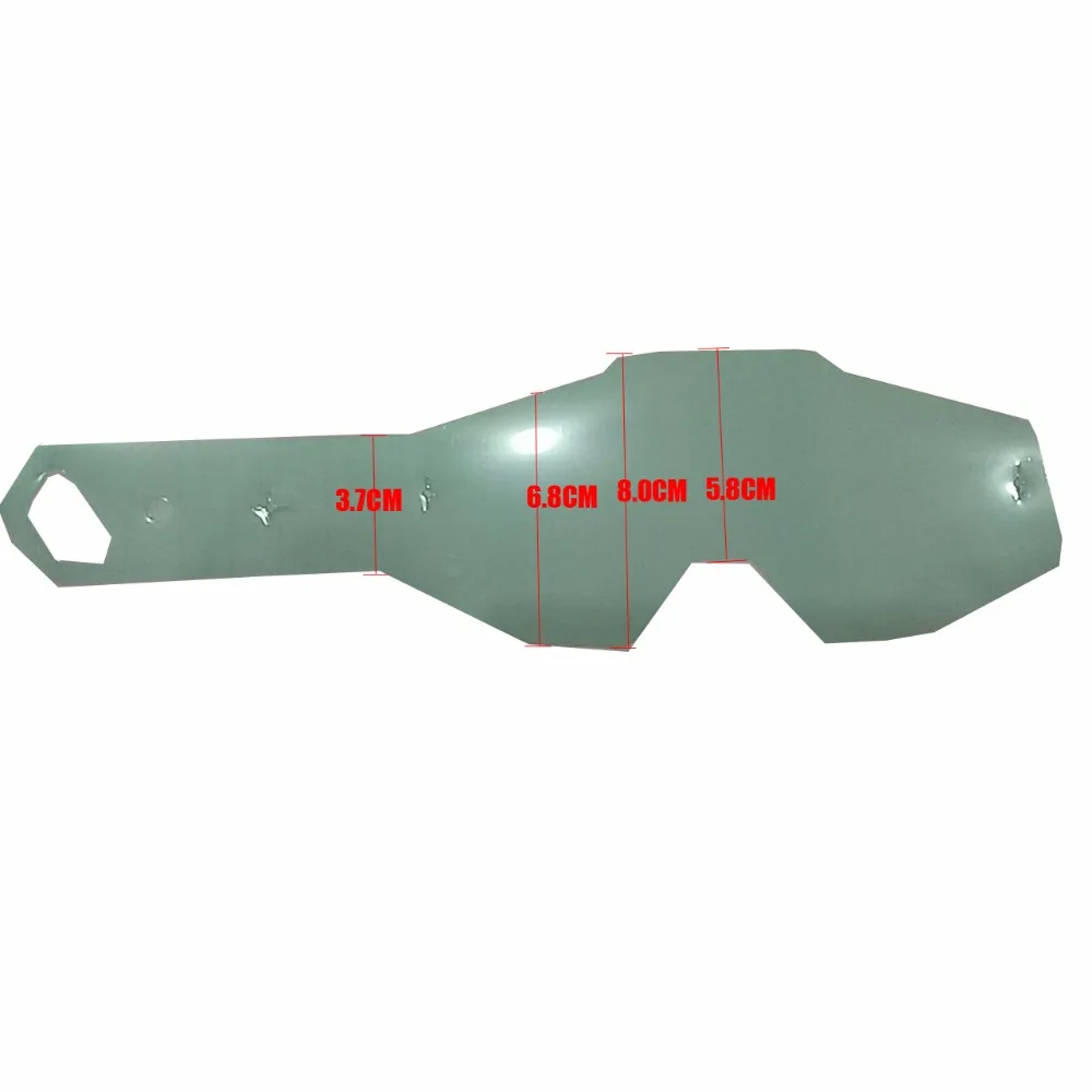 

1 piece /5 pieces/10 pieces can Tear Off Lens Film Ski Mask Goggles Protected Film Fit Motorcycle and Cycling Goggles Glasses