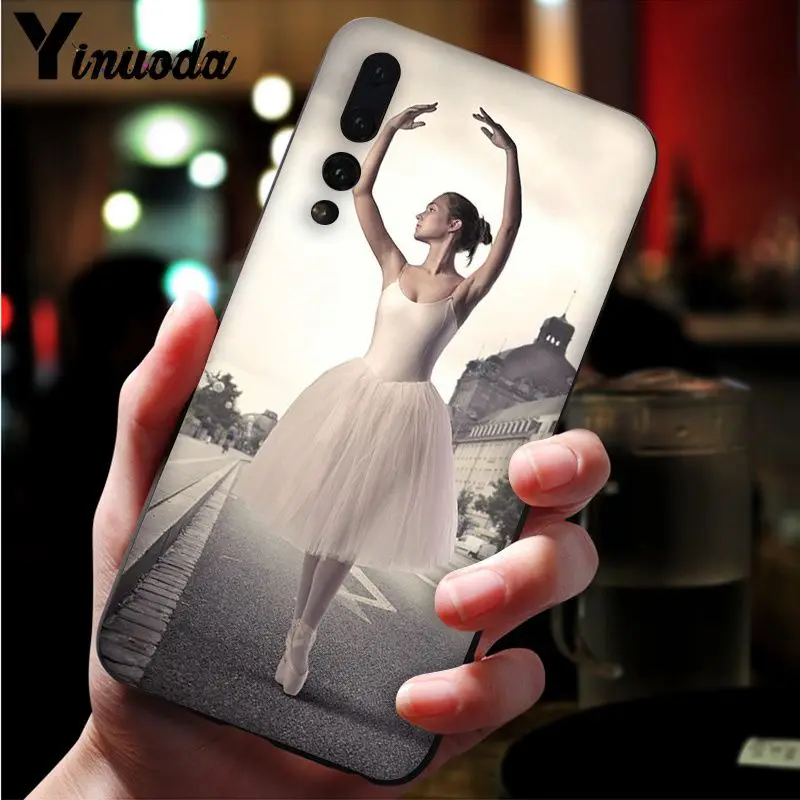 Yinuoda Балерины Девушка Танцы клиент высокое качество чехол для телефона Huawei Mate10 Lite