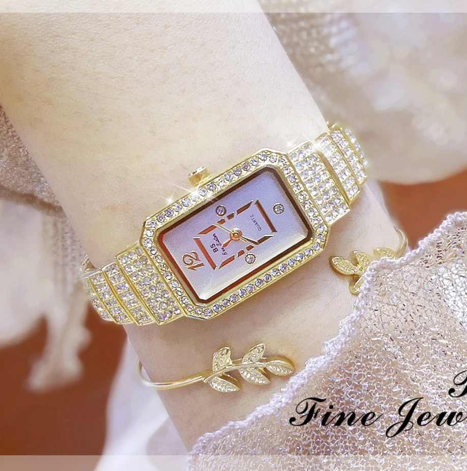 Новое поступление известный бренд BS блестящий браслет с бриллиантами серебряные