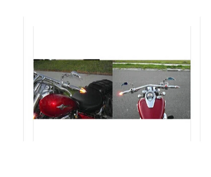 Мотоцикл поворотники Бар Конец 1 &quotрукоятка для Kawasaki Vulcan Classic VN 400 VN500 VN800 900 1200 1500