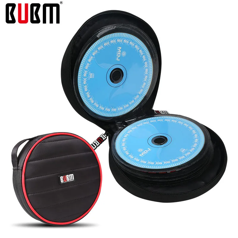 BUBM сумка для cd держателя дорожная чехол рукава упаковка 32 шт. емкость CD/ящик