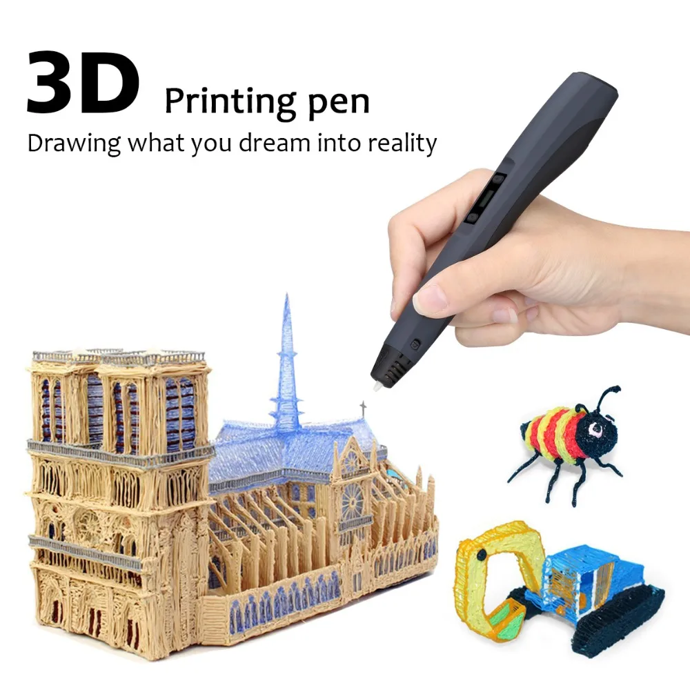 Доставка из России Excelvan 3D Ручка принтер CRITIRON Интеллектуальный Doodler ручка для