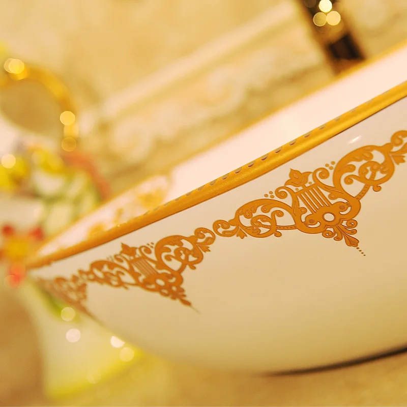 [Increase] unique design art basin shaped washbasin counter vanity - White Aegean Sea |
