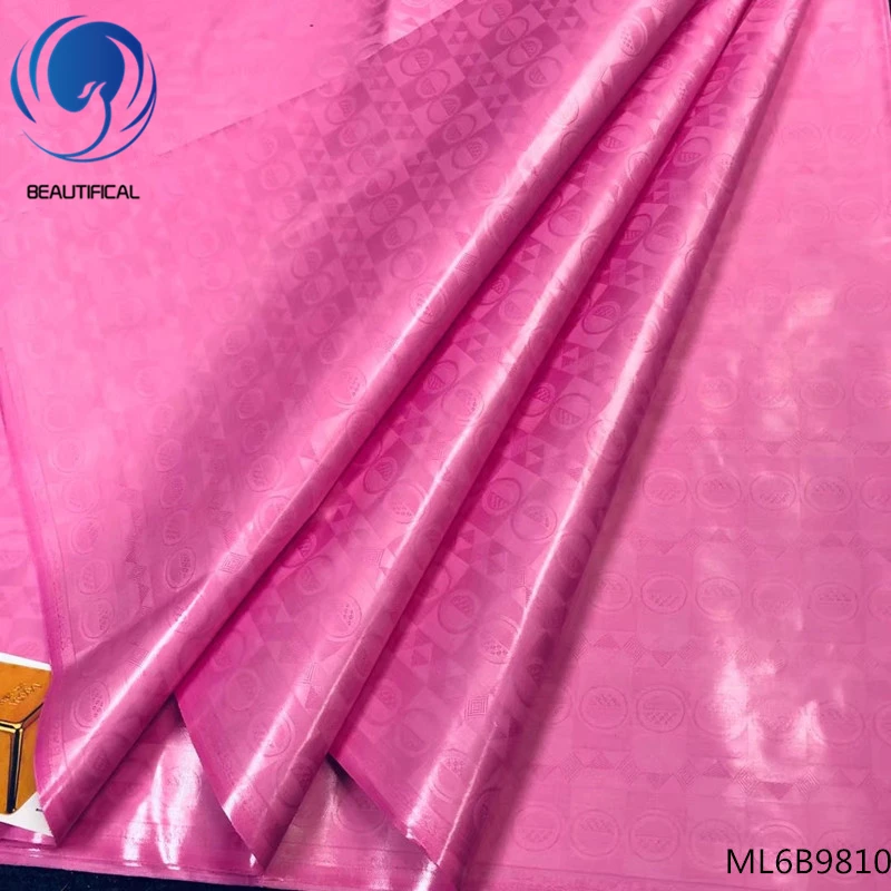 Красивый африканский Базен riche Германия батик ткани для лоскутной парчи ткань