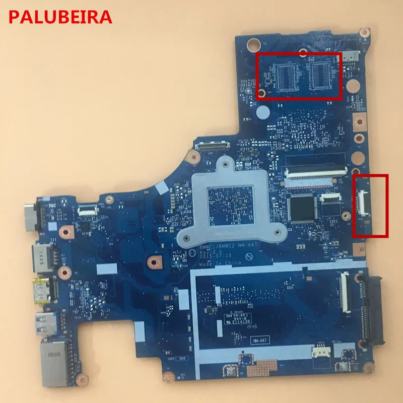 Материнская плата для ноутбука Lenovo 300-15ibr BMWC1/BMWC2 100% тестирование бесплатная