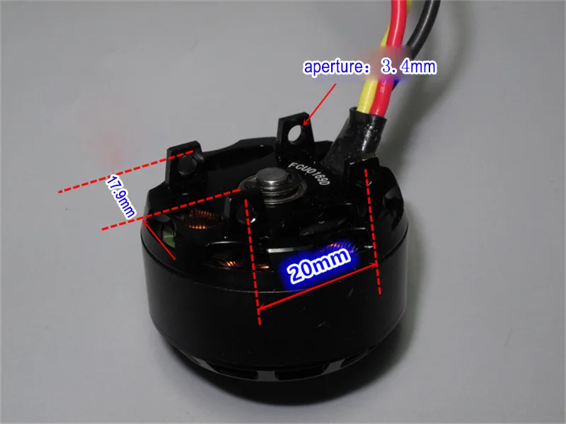 Фото Вторая рука Inspire 1 Wu 3510H бесщеточный внешний ротор двигателя 4700 об/мин 400 кВ для Вторая рука Inspire 1 Wu 3510H бесщеточный внешний ротор двигателя 4700 об/мин 400 кВ для