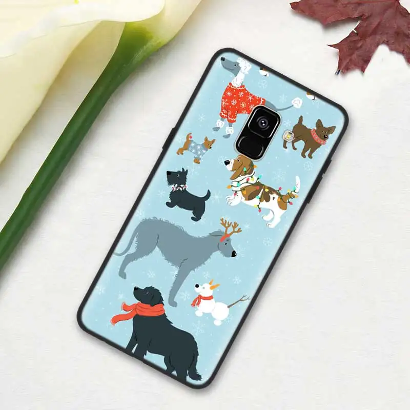 05 Черный мягкий силиконовый чехол Обложка для samsung Galaxy A7 A70 A50 A40 A30 A20 A10 A8 A9 A6 плюс A20E A6+ A8+ Собака Такса - Цвет: 05