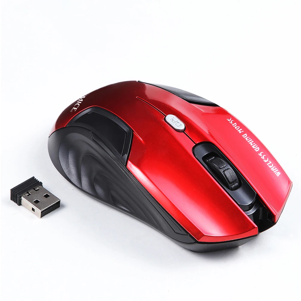 Модная беспроводная мышь USB PC ультратонкая эргономичная 2 4 ГГц 6 кнопок