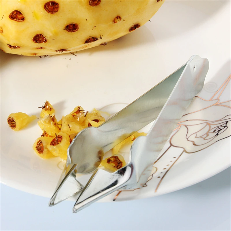 Гальваническим металла Инструменты для нарезки ананаса Нержавеющая сталь