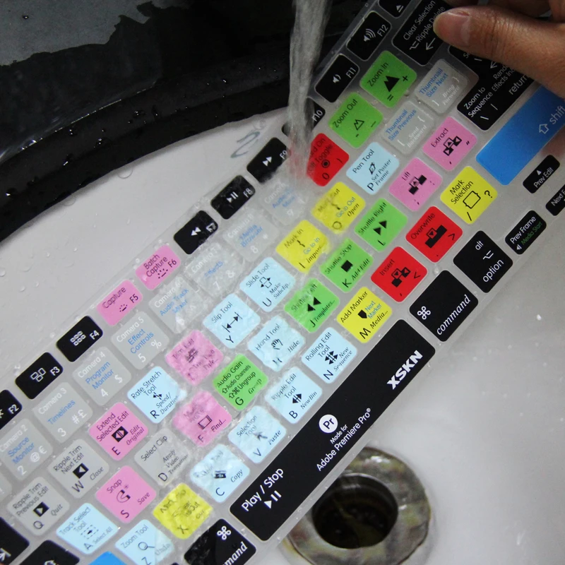 Силиконовый чехол для клавиатуры Macbook Air 13 Pro 15|silicone keyboard cover|keyboard coverus cover |