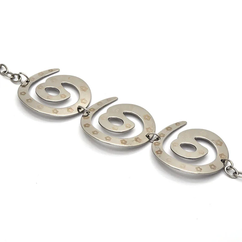 Оптовая продажа из нержавеющей стали неправильные серебряные цветные браслеты