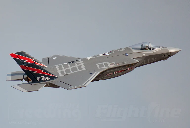 Freewing F35A пульт дистанционного управления Airplain с 70 мм EDF PNP& KIS с сервоприводом версия RC модель