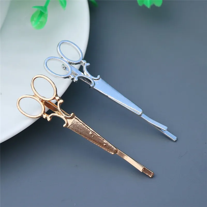 Горячая Распродажа милая лучшая девушка в форме ножниц BP Bobby Pin элегантная