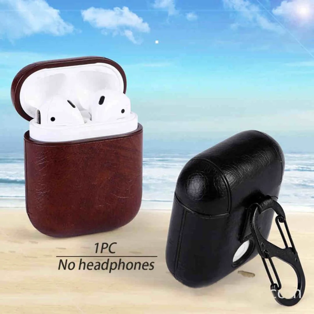 Чехол для наушников Airpods защитный чехол Беспроводная bluetooth гарнитура коробка