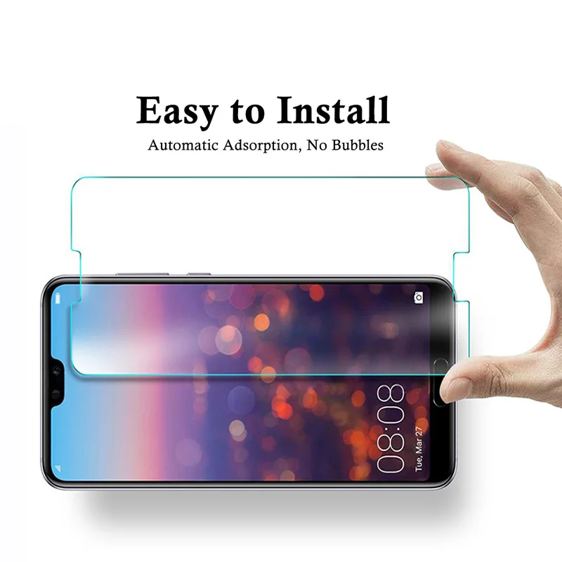 Закаленное стекло на honor 10 2 шт. защитное защита экрана телефона Защитная пленка