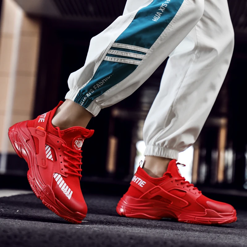 Интернет-знаменитостей Dadcore мужские кроссовки на толстой подошве мужская