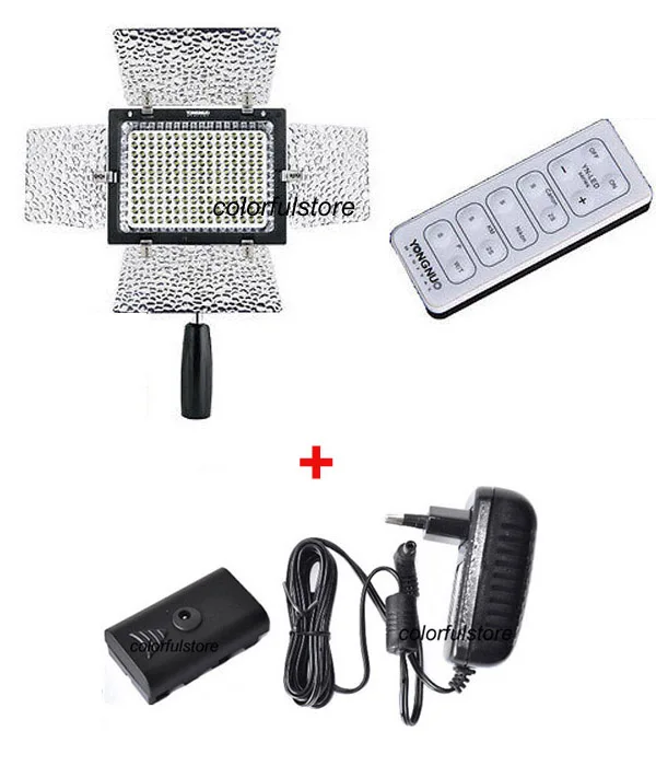 Бесплатная доставка светодиодная лампа YN160II для видеокамеры Canon Nikon видеокамера