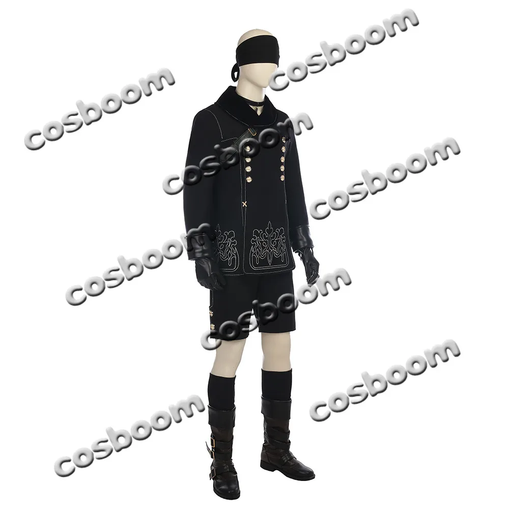 COSBOOM НИР: автоматы 9 S Косплэй костюм YoRHa № Тип Deluxe Для мужчин взрослых Игра Наряд