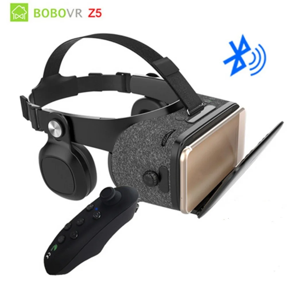 BOBOVR Z5 беспроводная версия Bluetooth 120 FOV VR Очки виртуальной реальности удаленный 3D