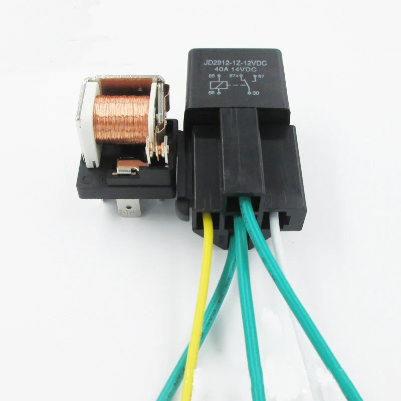 Новый 1 шт 12В 12 вольт 40A Авто Автомобильные реле гнезда 40 Amp и провода реле|40 amp relay|amp