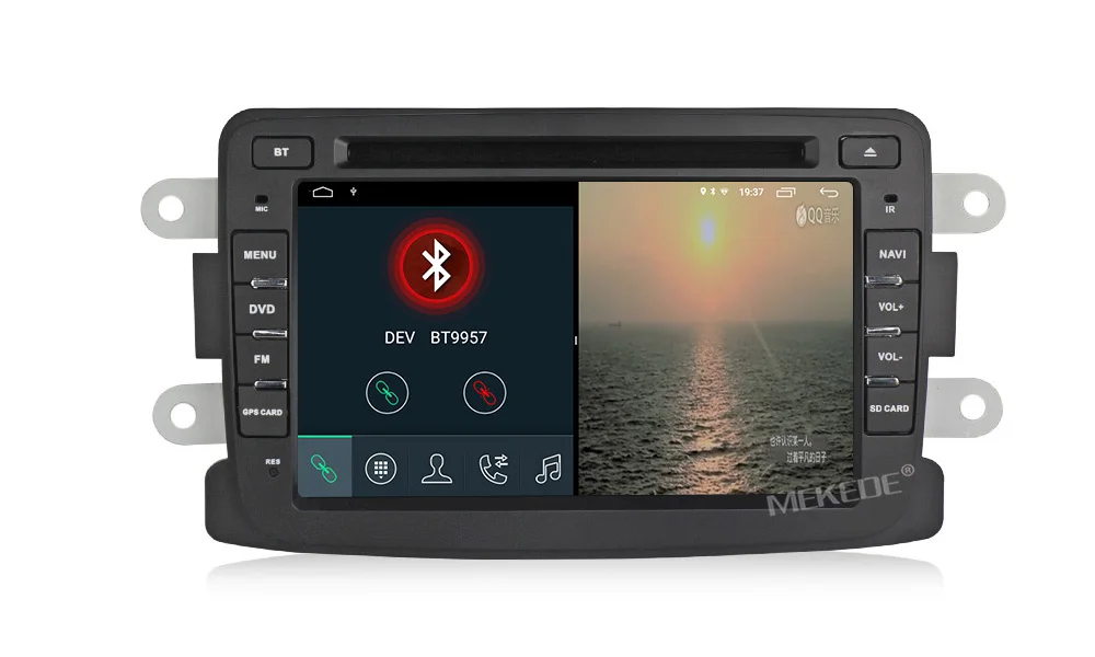 MEKEDE Android 9,1 автомобильный dvd-плеер для Renault DACIA Sandero Duster Captur Lada Xray 2 Logan 2 ram 4G wifi gps навигационное радио