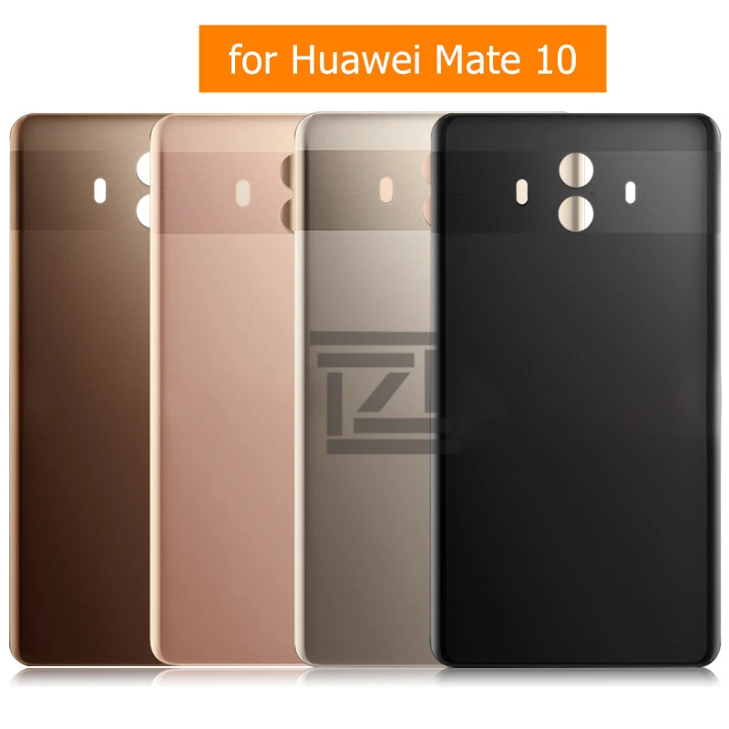 Задняя крышка батарейного отсека для Huawei Mate 10 задняя корпуса стеклянная запасные