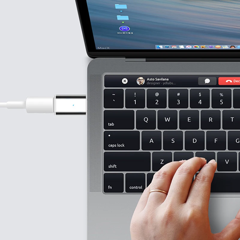 Магнитный адаптер для мобильного телефона магнитный разъем iPhone Android Type C USB кабель