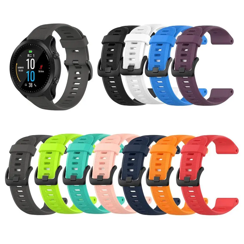 Силиконовый ремешок для Garmin Forerunner 945/935/Fenix 5/Plus 40JUL5|Смарт-аксессуары| |