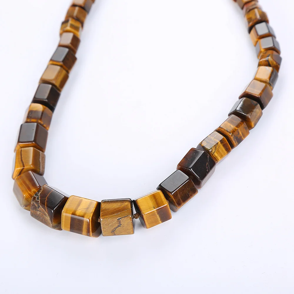 Yumten Tiger Eye ожерелье кулон мужской натуральный камень мощность драгоценный