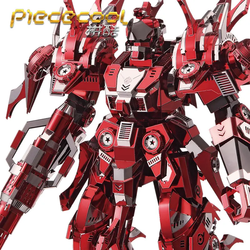 Piececool красный гром P085-RSK Лондонский глаз 3d головоломка металлическая Сборная