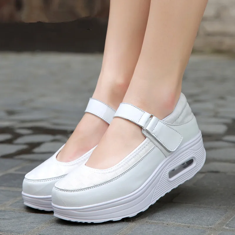 

MIUBU Style Women Casual Shoes Fashion Low Top Platform Shoes zapatillas deportivas mujer Breathable Women Trainers