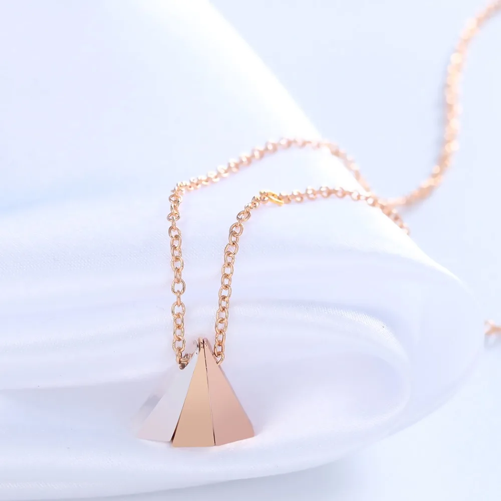 Подвеска женская из розового золота 3 цвета 10 шт.|pendants for women|chain necklacenecklaces & pendants |