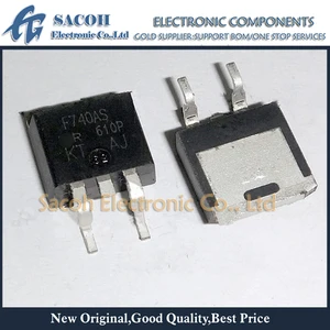 New Original 10PCS/Lot IRF740S IRF740SPBF IRF740AS F740AS TO-263 10A 400V N-ch Power MOSFET