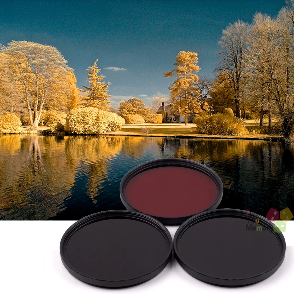 

67mm 630nm+760nm+950nm Infrared IR Optical Grade Filter for Canon Nikon Fuji Pentax Sony Camera Lenses